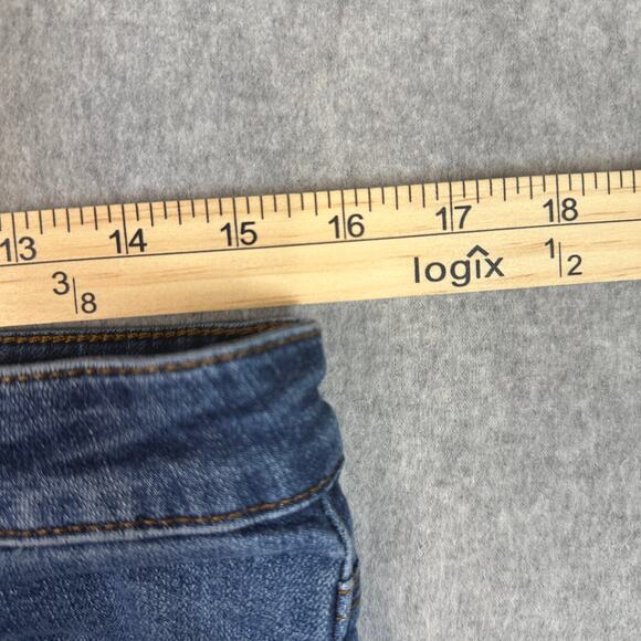 Lucky Brand Sweet Straight Ankle Jeans WMNS SZ 2/26 Blue Low Rise Streetwear Y3K - Picture 8 of 12